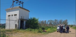Granadero Baigorria: Quiso robar cables de una estación de alta tensión, se electrocutó y está grave