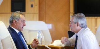 Alberto Fernández habló de Scioli