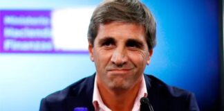 Luis Caputo le agradeció a Javier Milei por nombrarlo ministro de Economía