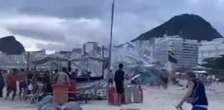 Barra del Fluminense atacaron a hinchas de Boca que están en la playa