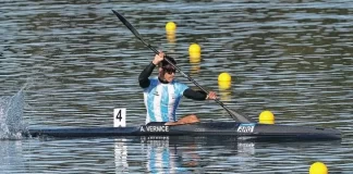 Vernice le dio un nuevo oro a Argentina en canotaje