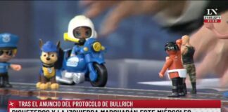 Con muñequitos: Así Majul explicó el ‘protocolo anti-piquetes’ de Bullrich