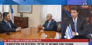 Feinmann, lapidario con Luis Petri