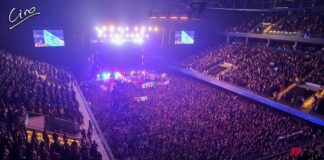 Cánticos contra Milei adentro y fuera del show de Ciro y Los Persas