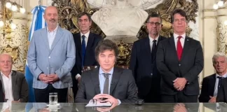 Javier Milei afirmó que si el Congreso rechaza el DNU llamará a un plebiscito