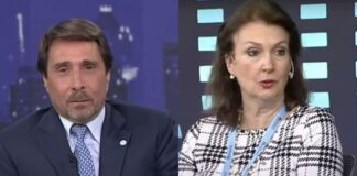 Eduardo Feinmann se irritó porque Diana Mondino nombró como vocero a su propio hijo