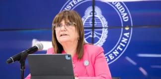 Bullrich: Presentó el Protocolo de Orden Público