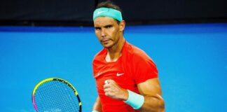 Rafa Nadal va camino a los cuartos en Brisbane
