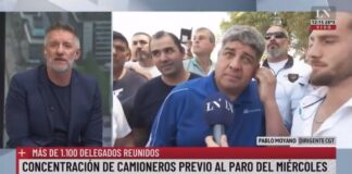 Luis Novaresio sigue sin entender las causas del paro y ya que está miente