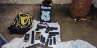 Balacera: más de 20 disparos y un detenido