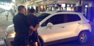 Robo y persecución en el microcentro de la ciudad